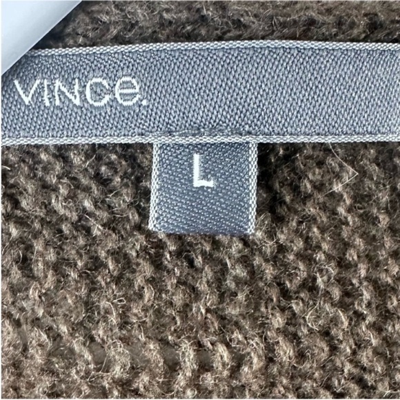 Vince Drop Needle Shrug Yak Wool Cardigan Sweater - Picture 5 of 10